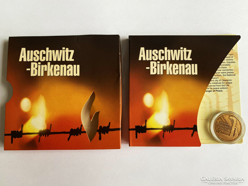 Auschwitz-Birkenau kl commemorative coin