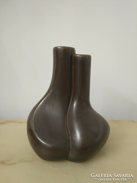 Design twin ceramic vase marked p231