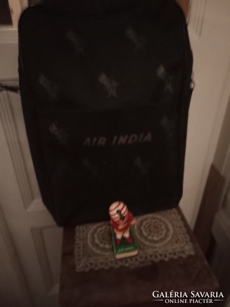 Rare air-india maharaja figurine and bag from the 1960s
