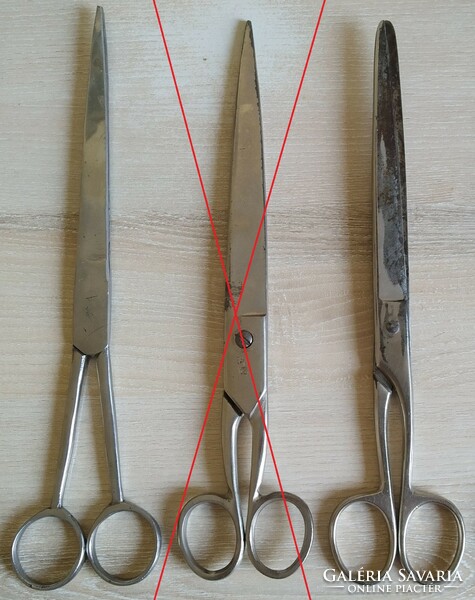Older, large scissors