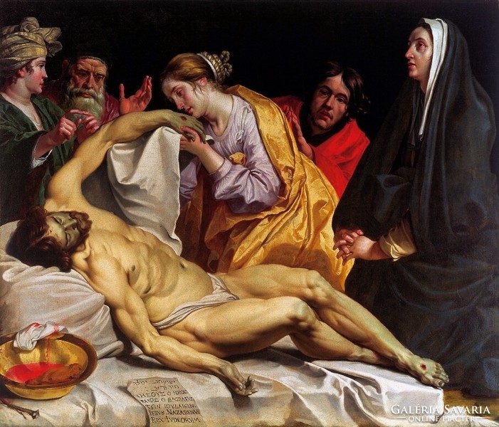Abraham Janssens - Lamentation of Christ - canvas reprint