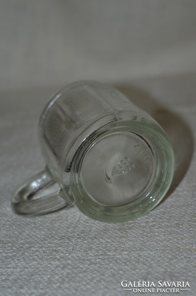 Figurális üveg kiskorsó  ( DBZ 0023 )
