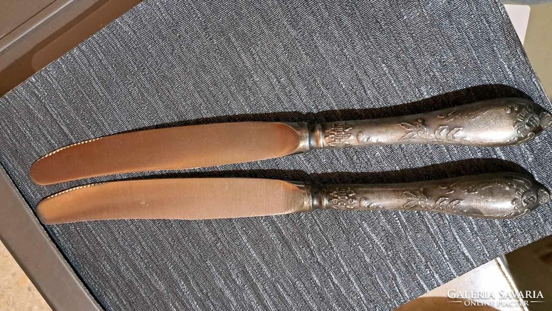2 Art Nouveau Russian knives.