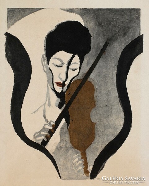Koshiro - A hegedűs - vászon reprint