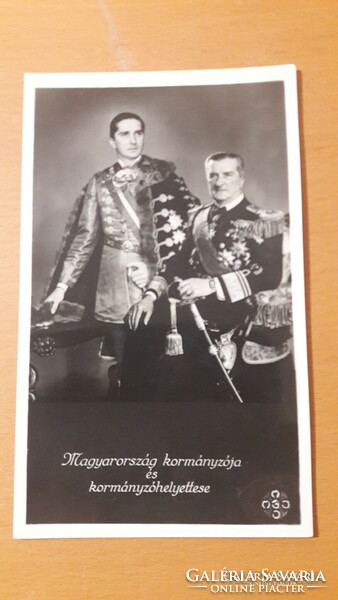 1 Miklós and István Horthy postcards