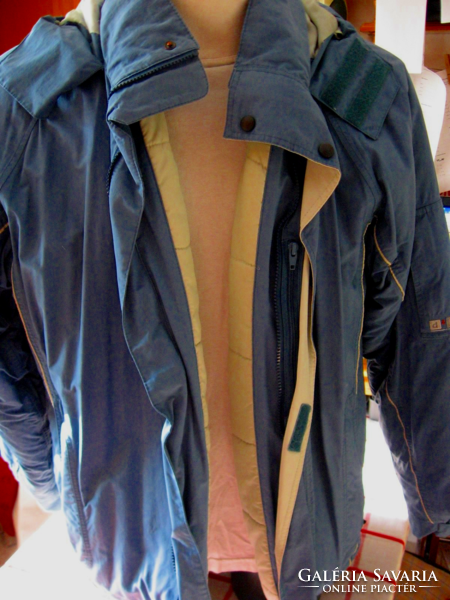 Recco d2b retro kék férfi sí kabát, XL