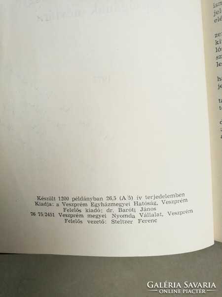 A veszprémi egyházmegye papságának névtára 1975.