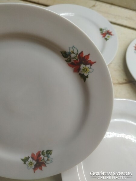 Zsolnay porcelain cake plate 5 pieces for sale!