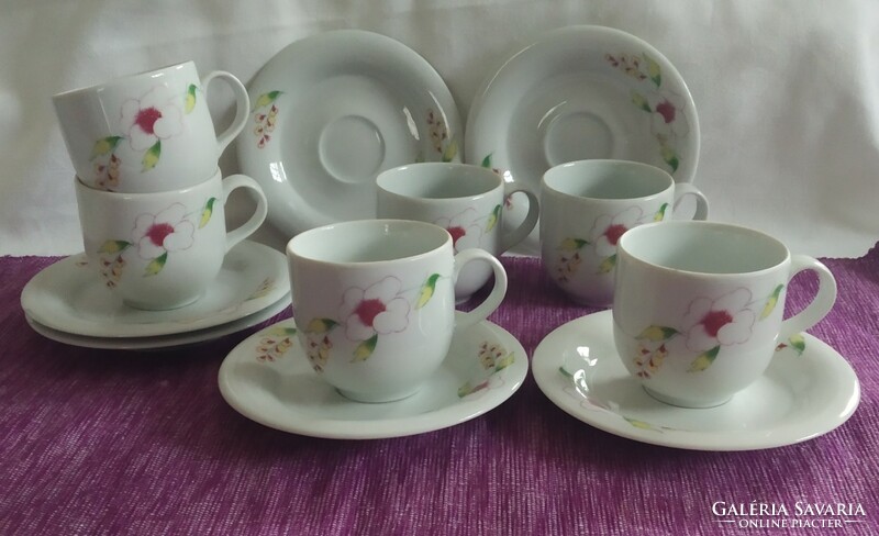 Alföld coffee set floral 6 sets