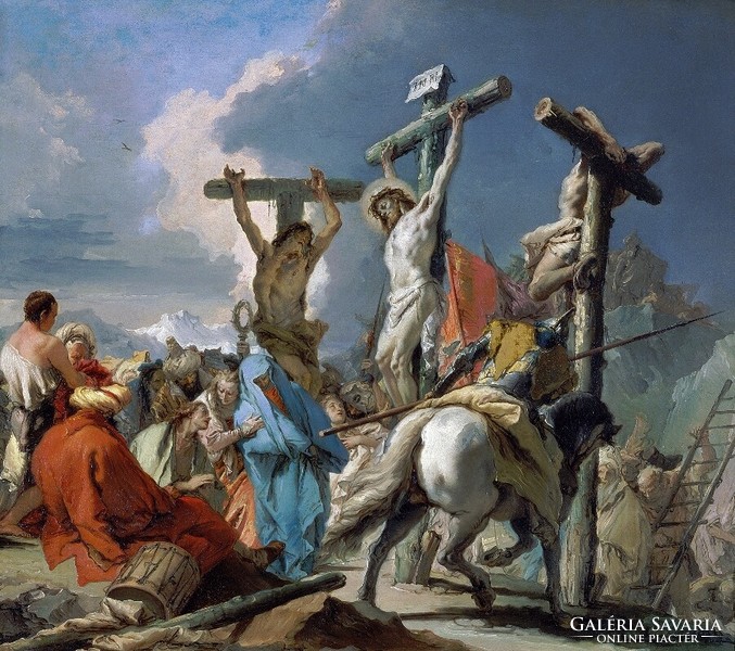 Tiepolo - The Crucifixion - canvas reprint