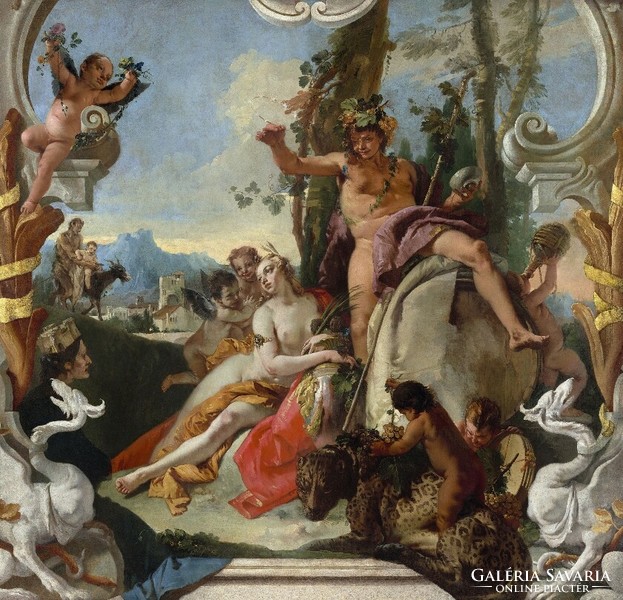 Tiepolo - Bacchus and Ariadne - canvas reprint