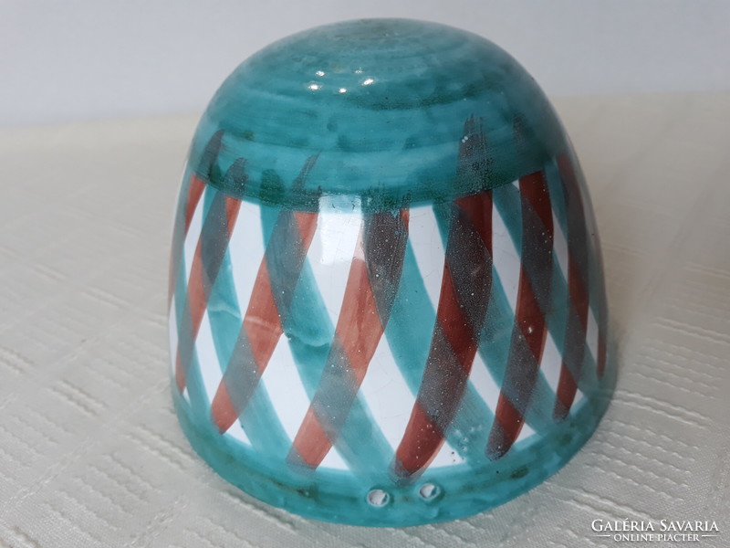 Marked dybisewszky hanging ceramic bowl