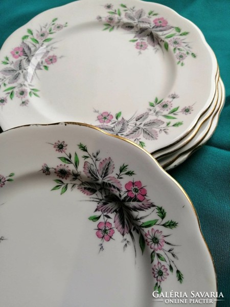 English porcelain cake plates