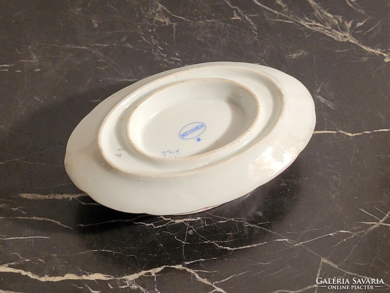 Meissen sauce bowl 15.5x5cm -- porcelain bowl plate