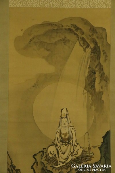 Kannon Bodhisattva - Japanese painting for sale