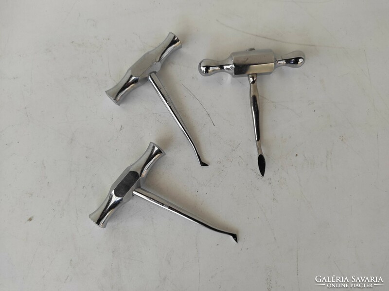 Antique dentist medical dental tool 3 dental tools 636