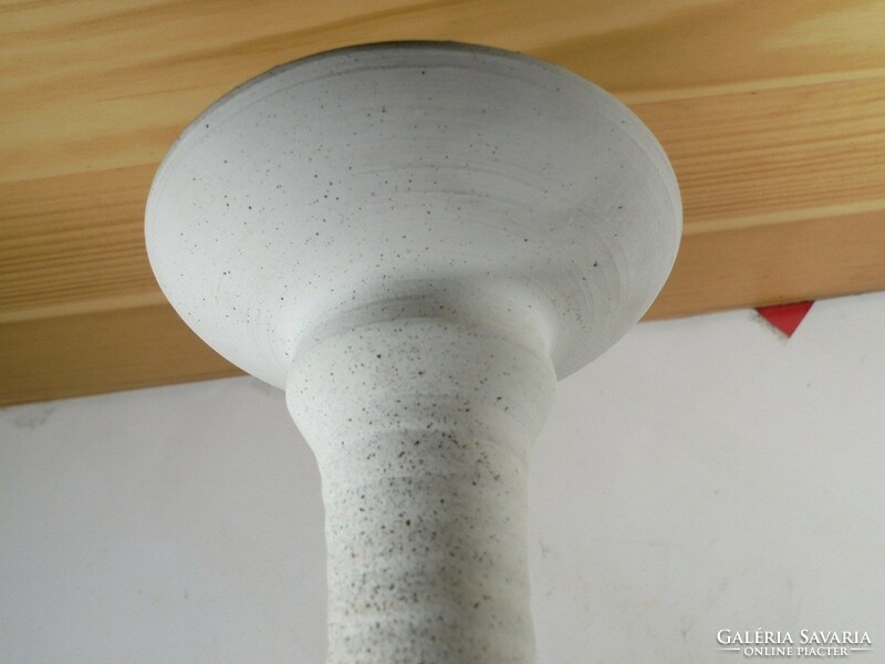 Retro old - fiber small small vase gypsum ceramic alloy - convex painted rose decoration