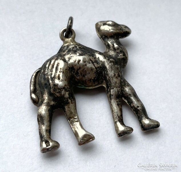 Silver camel pendant