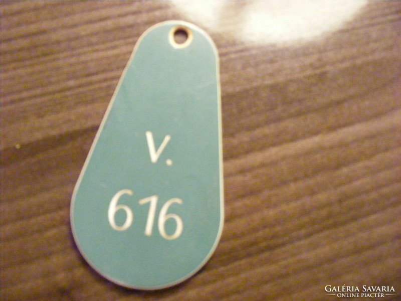 V-ös épület 616-os Relikvia Ezüstpart  Szallodai , Hotel kulcstartó, kulcs