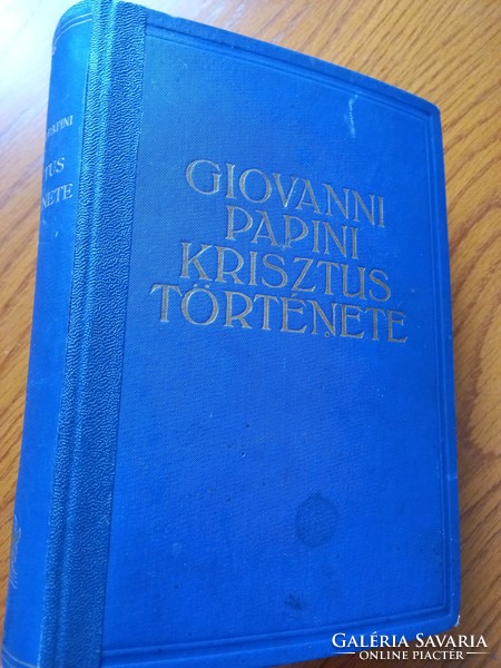 Giovanni Papini - Krisztus története antik könyv