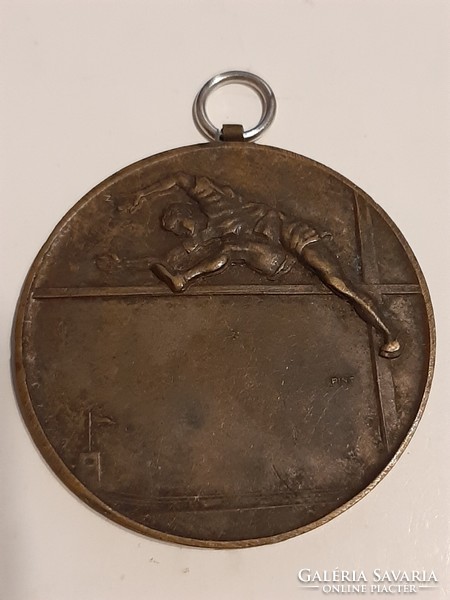 Beautiful bronze sports commemorative medal 1936
