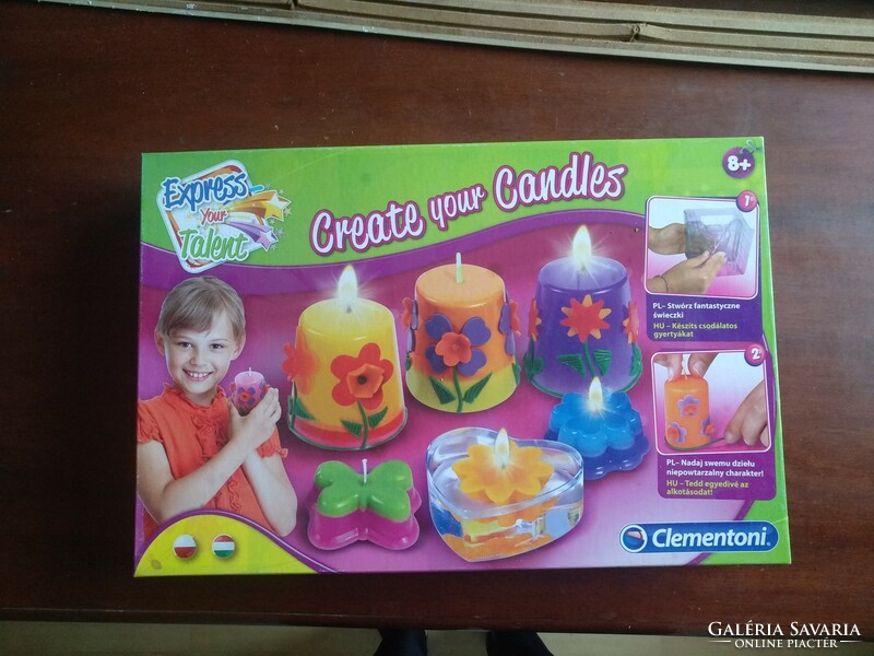 Create your candles, candle making set, creative toy, negotiable