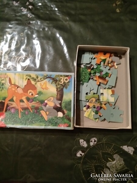 Bambi 30 db-os puzzle játék, Alkudható