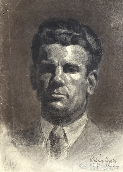 Gyula Orbán - male portrait from 1939.