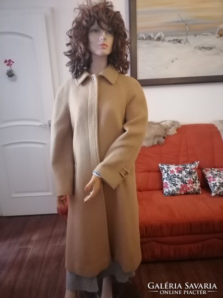 They are more beautiful than me, plus size, elegant unique woolen spring autumn coat 105 chest 118 length