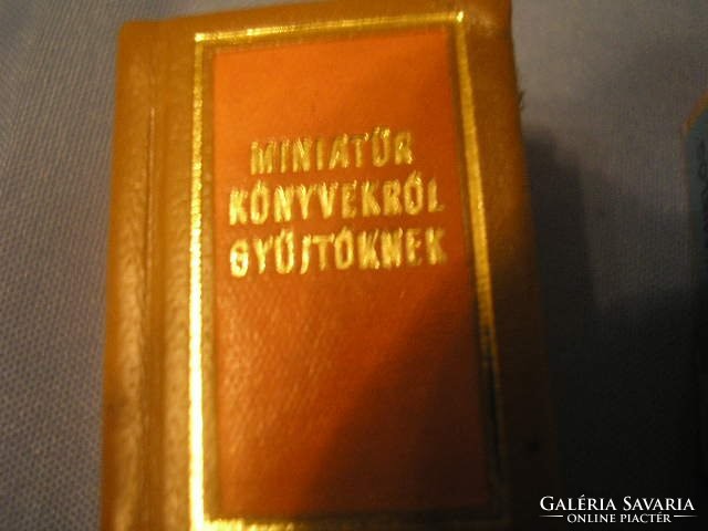 U5 miniature 2 books, anti-Turkish drug medicine + rarities for collectors of miniature books