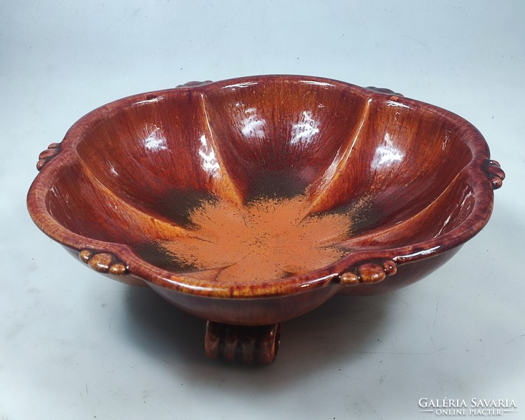 Art deco ceramic bowl, Kispest