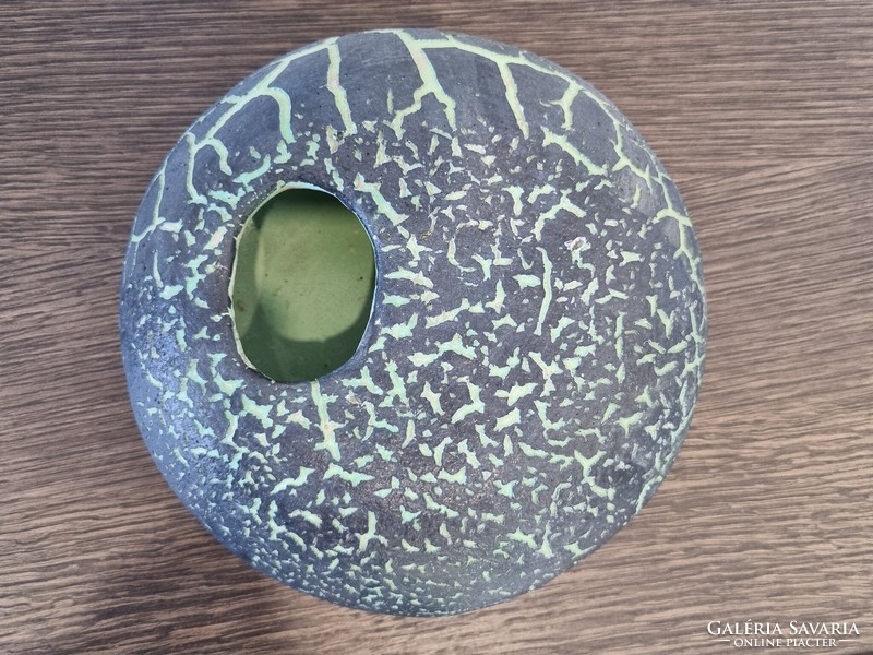 Modernist collector's ceramic pebble vase (presumably from Pesthidegkúti)