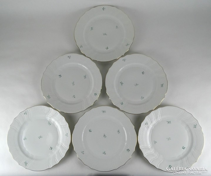 1L663 Herendi porcelán tányér készlet 6 darab