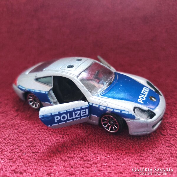 Porshe996 rendőrautó Majorette  autómodell, modellautó