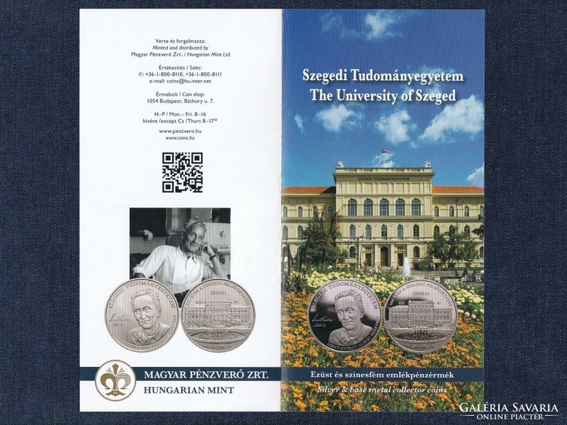 100 éves a Szegedi Felsőoktatás 2000 és 10000 Forint 2021 prospektus (id68073)