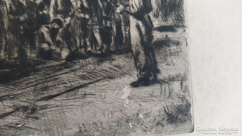 (K) old communist etching military 5.