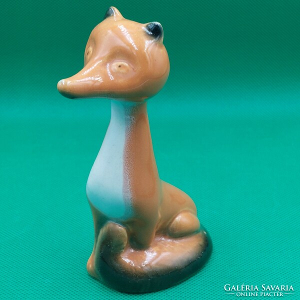 Vintage ceramic fox figure