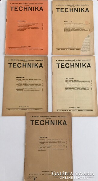 Technika - A Mérnöki Továbbképző Intézet kiadványai, 1946. 247. füzet