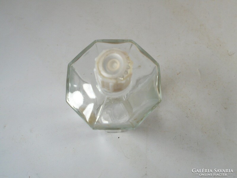 Retro old khv camea face lotion glass bottle with plastic cap - 80 ml - approx. From the 1970s