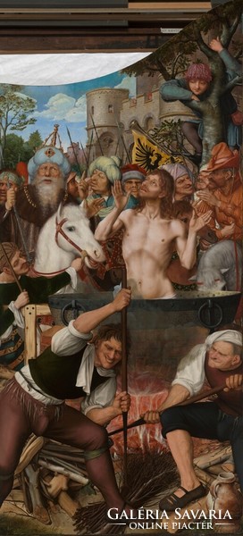 Quentin massys - Martyrdom of Saint John - canvas reprint