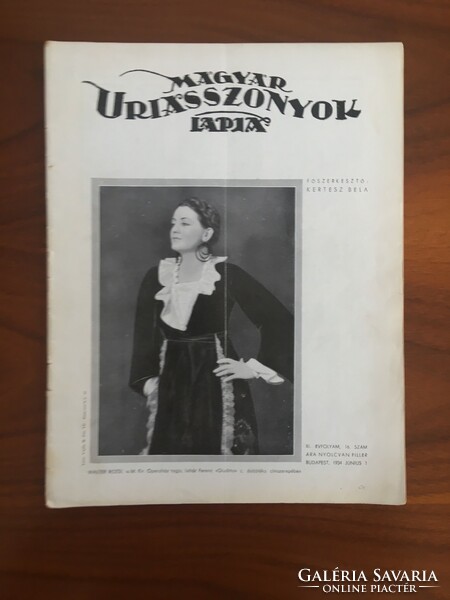 Hungarian ladies' magazine 1934. June 1, Xi. Grade, 16. Number