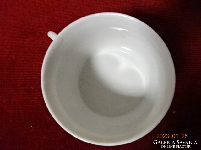 Romanian porcelain coffee cup, antique, diameter 7 cm. He has! Jokai.