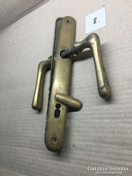 Old copper door handles to be renovated/pcs