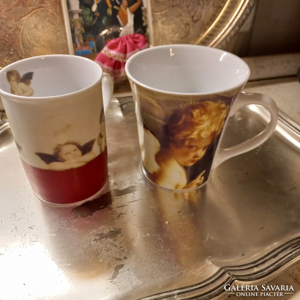 2 angel mugs