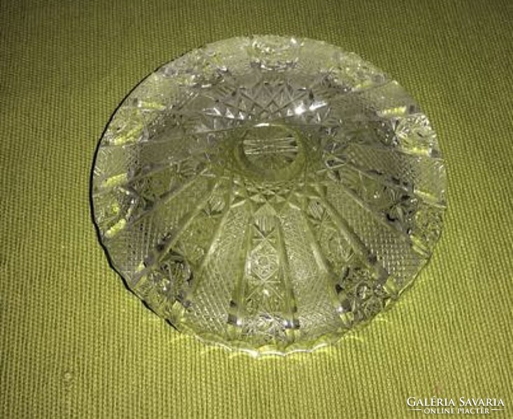 Lead crystal ashtray
