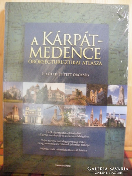 Atlas of the Carpathian Basin Heritage Tourism Volume 1: Built Heritage, Unopened, Rare