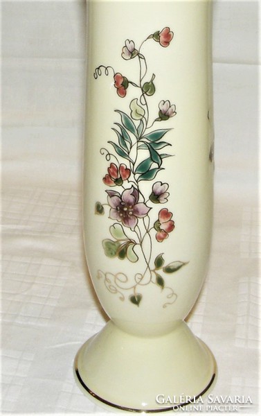 Orchid goblet vase - zsolnay exclusive porcelain