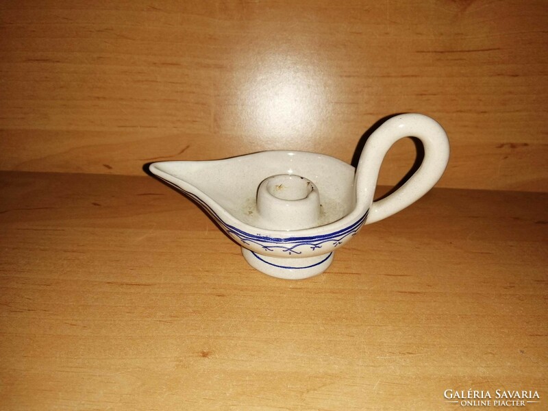 Glazed ceramic candle holder (z-1)