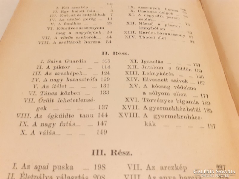 Antik könyv 1912 Egetvívó Asszonyszív Jókai Mór Hátrahagyott Művei 9. kötet