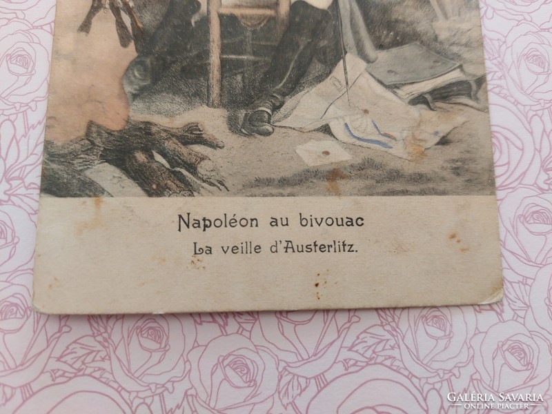 Régi képeslap Napoleon levelezőlap